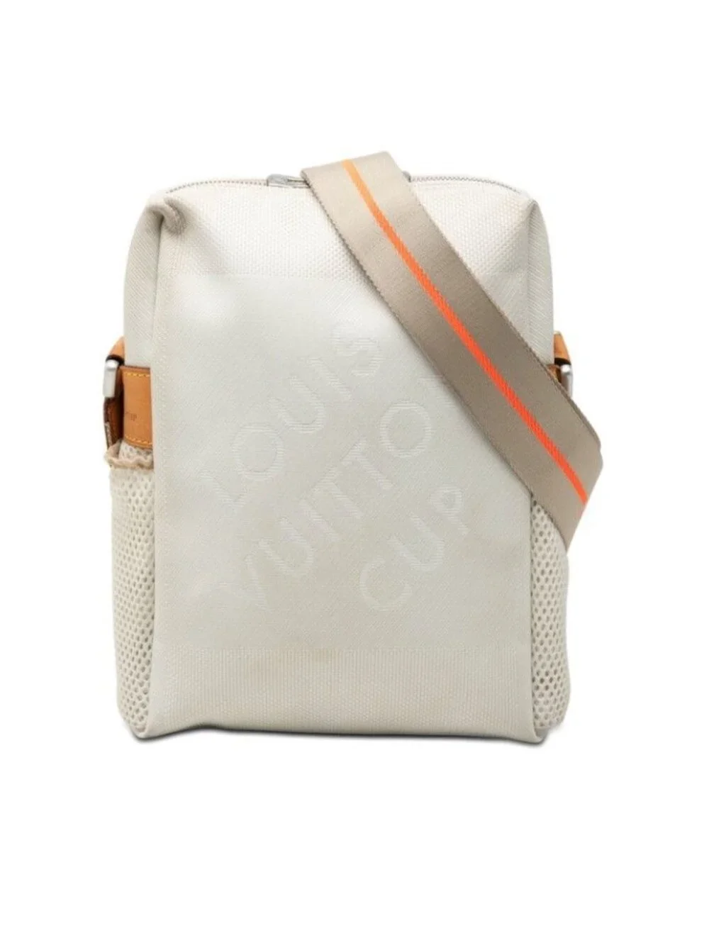 Louis Vuitton Damier Jean Weatherly LV Cup Crossbody Shoulder Bag White Canvas